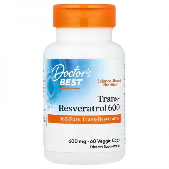 Trans-Resveratrol 600, 600mg - 60 vcaps