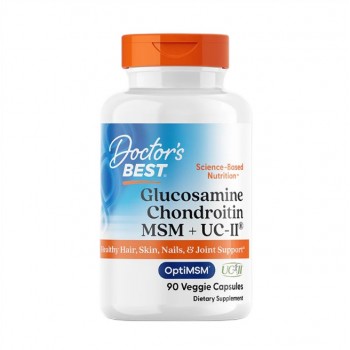 Glucosamine Chondroitin MSM + UC-II - 90 vcaps