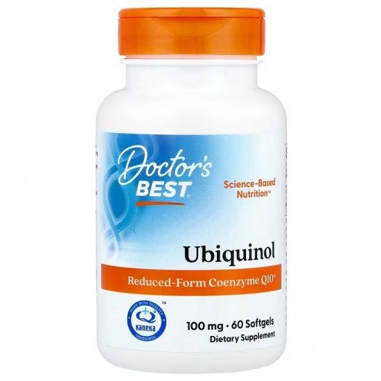 Ubiquinol with Kaneka QH, 100mg - 60 softgels
