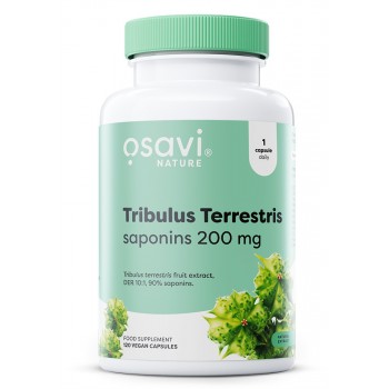Tribulus Terrestris, Saponins 200mg - 120 vegan caps