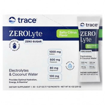 ZEROLyte, Salty Citrus - 30 packets