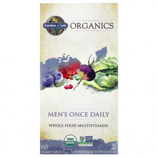 Mykind Organics Men's Once Daily - 60 vegan tabs