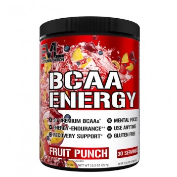 BCAA Energy, Fruit Punch - 288g