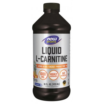 Flüssiges L-Carnitin, 1000mg Tropical Punch - 473 ml.