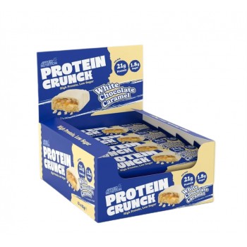 Applied Protein Crunch Bar, White Chocolate Caramel - 12 x 62g