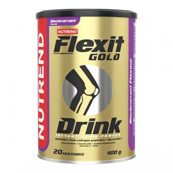 „Flexit Gold“ gėrimas, juodųjų serbentų skonio - 400 g