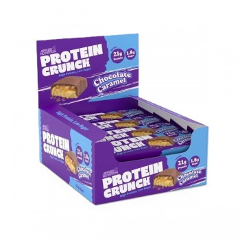 „Applied Protein Crunch“ batonėlis, pieniško šokolado ir karamelės skonio – 12 x 62 g