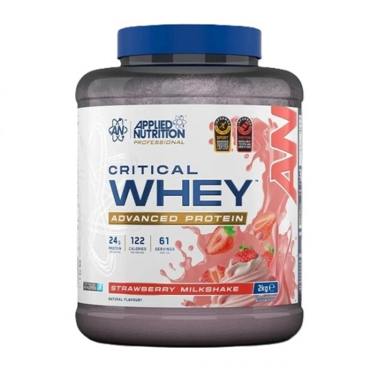 Critical Whey, Strawberry Milkshake - 2000g
