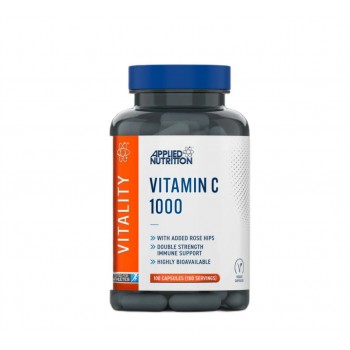 Vitaminas C su erškėtuogėmis, 1000 mg - 100 tablečių
