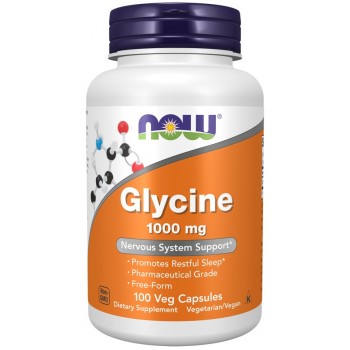 Glycine, 1000mg - 100 vcaps