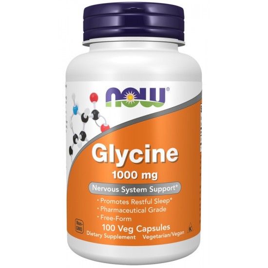 Glycine, 1000mg - 100 vcaps