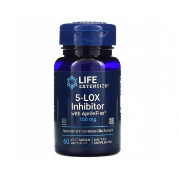 5-LOX inhibitorius su ApresFlex, 100 mg - 60 v kapsulių