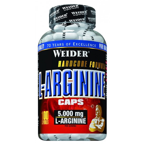 L-Arginine Caps - 100 caps